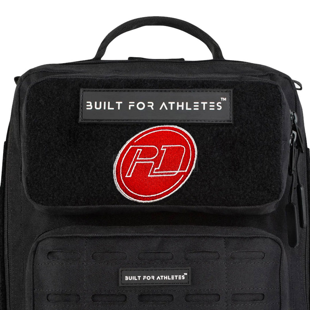 Built for Athletes - Patch - Red Dot Running Company Logo