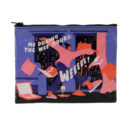 Blue Q - Zipper Pouch - The Wee Hours