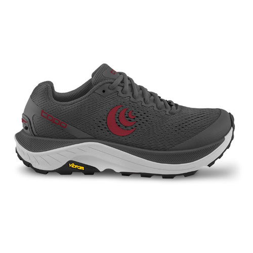 Topo Athletic - Ultraventure 3 - Grey/Red - Men's