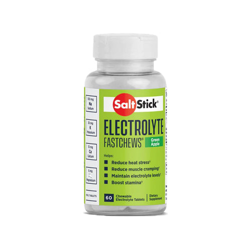 SaltStick - FastChews - Green Apple - 60 Tablets Bottle