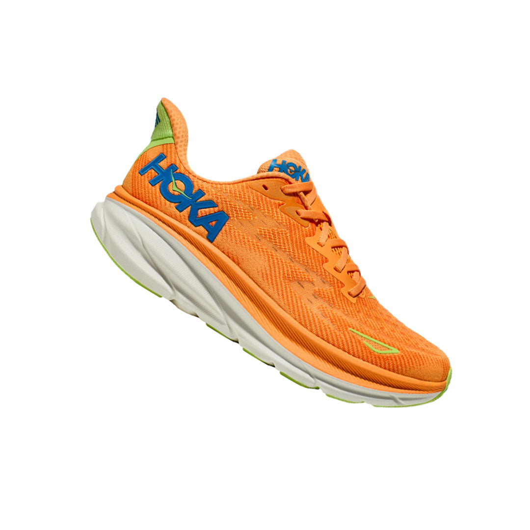 HOKA - Clifton 9 - Solar Flare/Lettuce - Men's