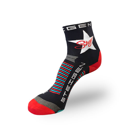 Steigen - 1/2 Length - Running Socks - Rock Star