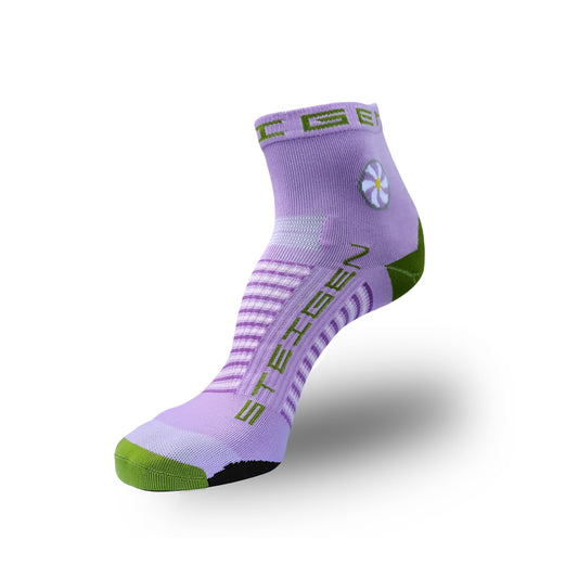 Steigen - 1/4 Length Running Socks - Lavender