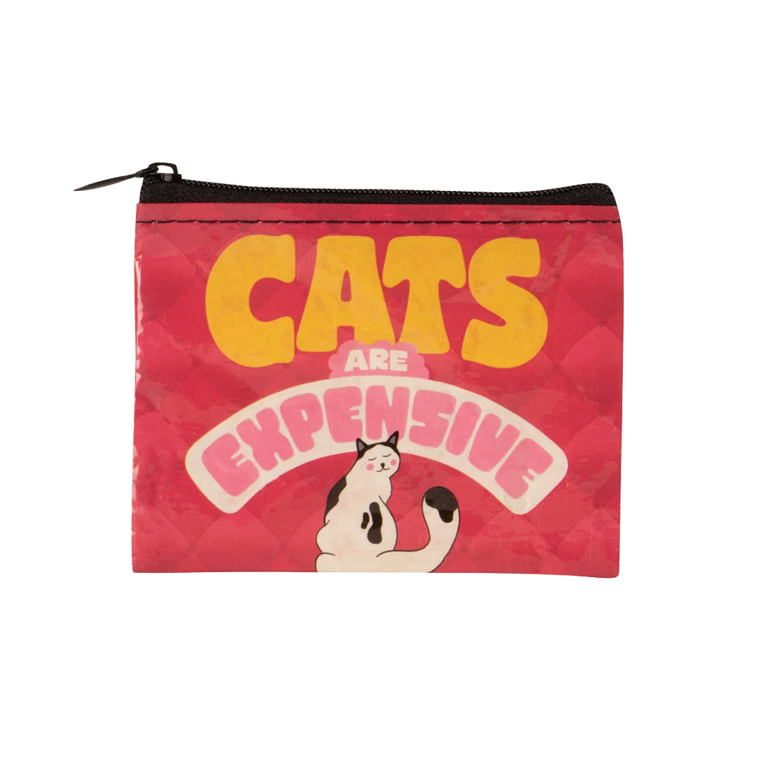 Blue Q - Coin Purse - Cats are Expensive