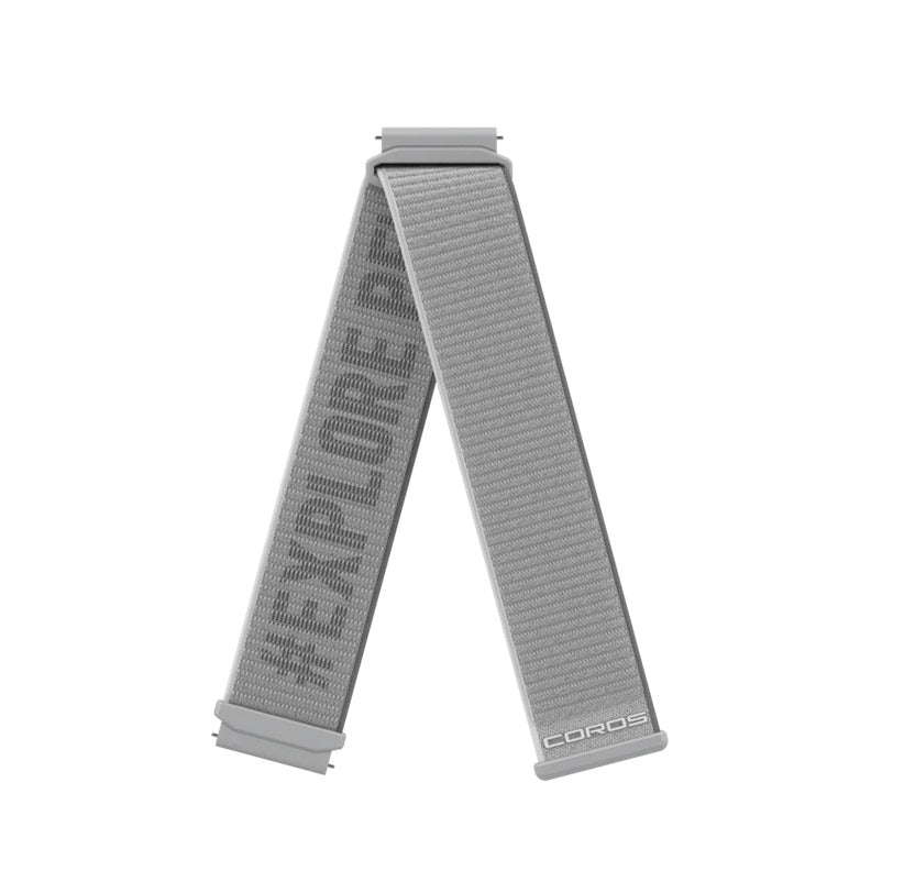 COROS - Watch Band - 22mm - Nylon (APEX 2 Pro / APEX Pro / APEX 46mm) - Grey