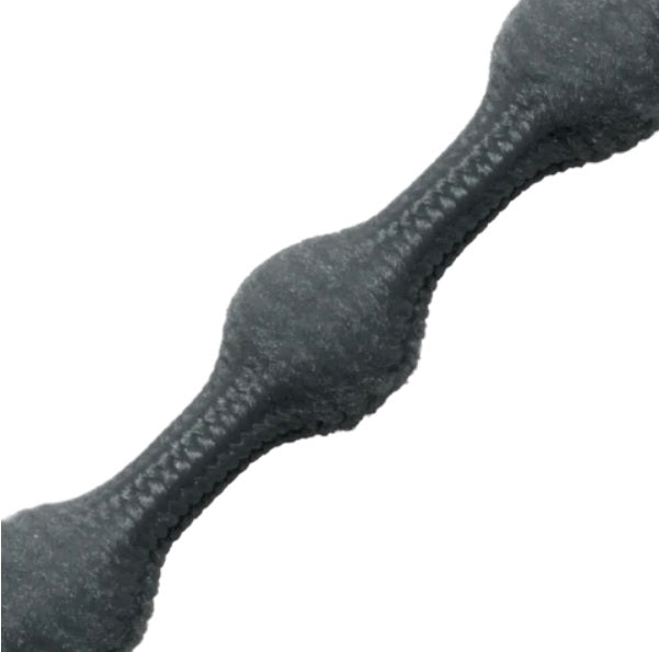 Caterpy - Run No-Tie Shoelaces - Standard (30in / 75cm) - Gunmetal Grey