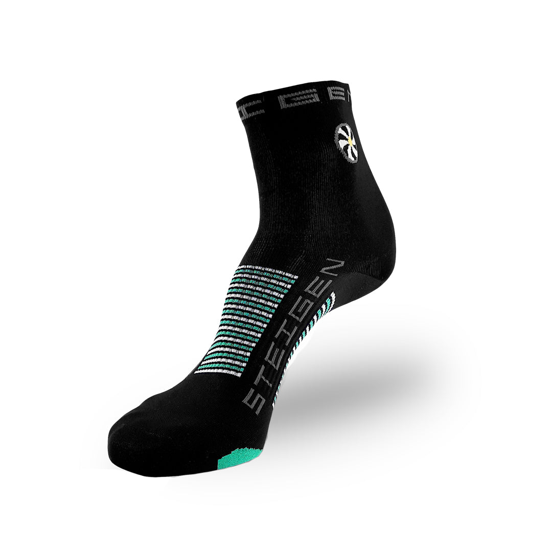 Steigen - 1/2 Length - Running Socks - Black