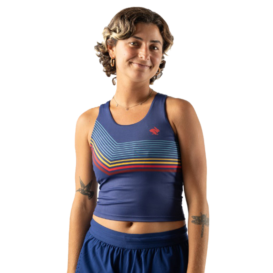 rabbit - Crusher Pocket Crop - Beacon Blue Speed - Women's