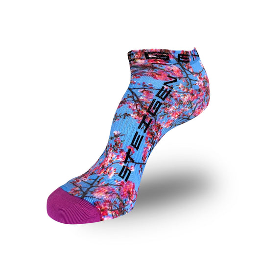 Steigen - Zero Length Running Socks - Cherry Blossom