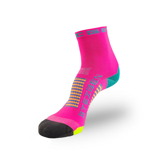 Steigen - 1/2 Length - Running Socks - Pink Candy