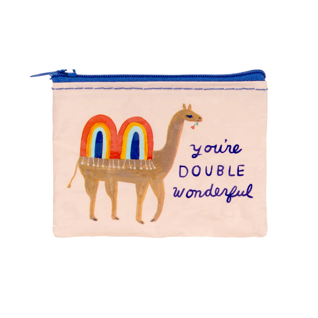 Blue Q - Coin Purse - Double Wonderful