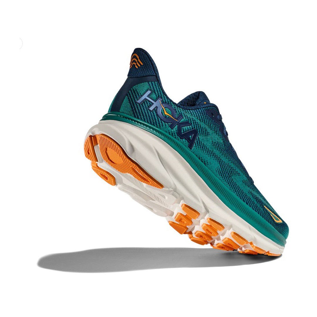 HOKA - Clifton 9 - Wide 2E - Midnight/Oceanic - Men's