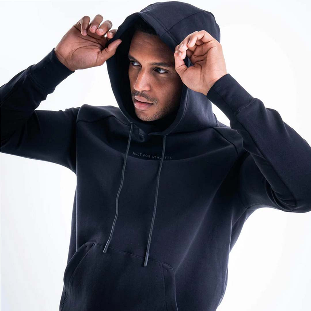 Built for Athletes - Hoodie - Black - Men's