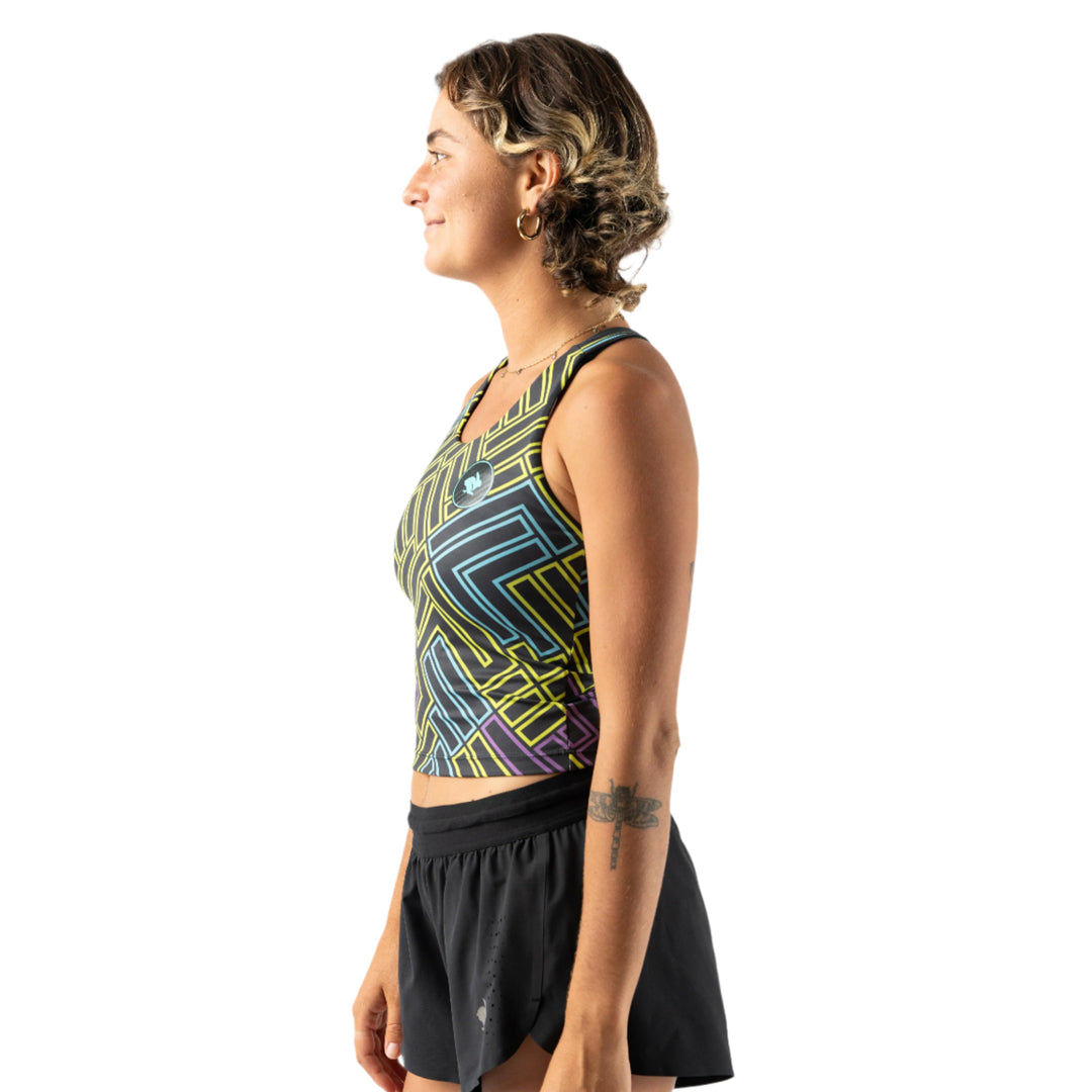 rabbit - Crusher Crop - World Marathon 2024 - Jet Set - Women's