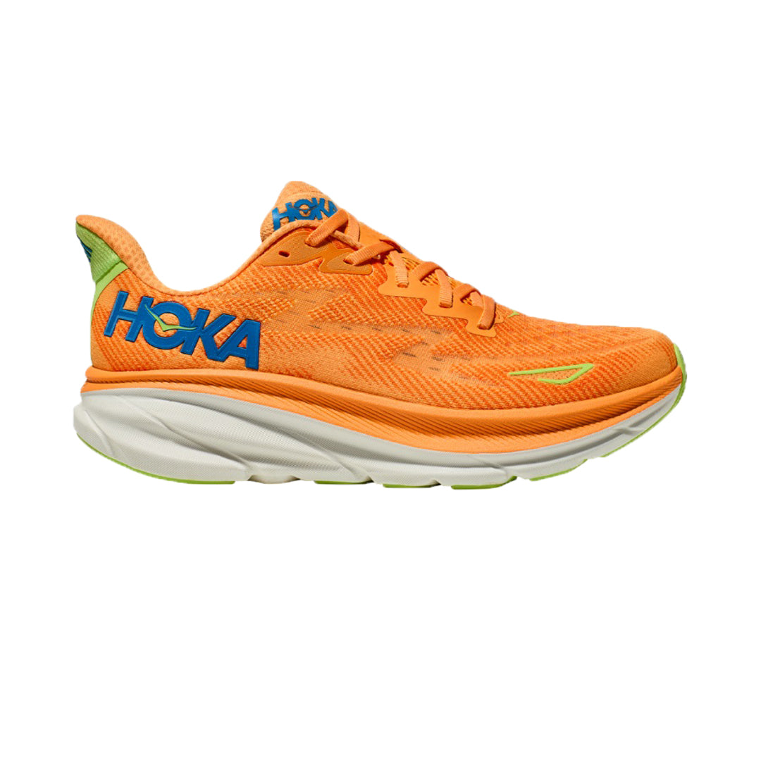 HOKA - Clifton 9 - Solar Flare/Lettuce - Men's