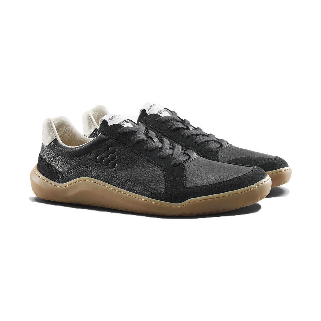 Vivobarefoot - Gobi II Sneaker Premium Leather - Raven - Men's