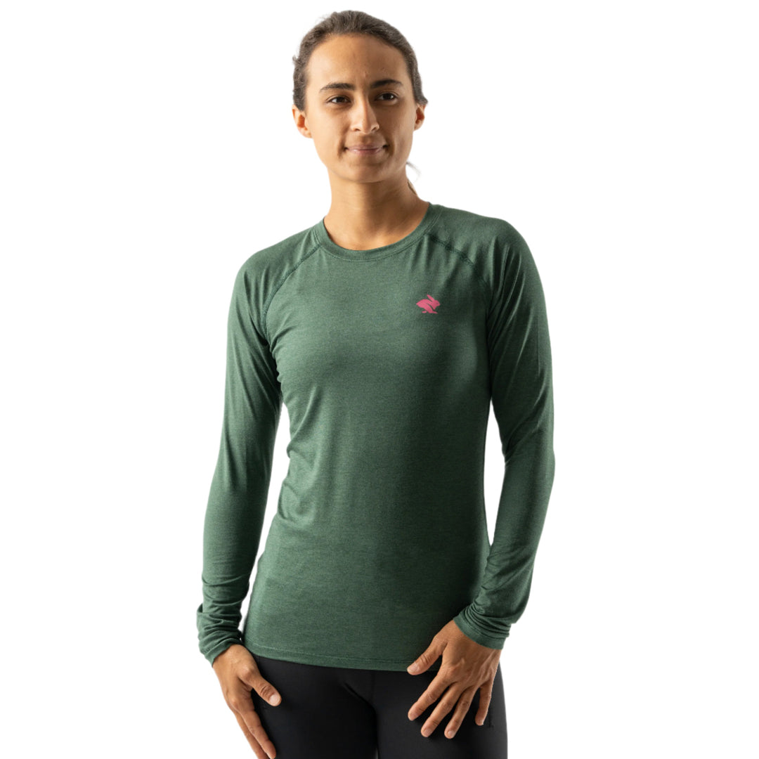 rabbit - EZ Tee LS - Dark Forest - Women's