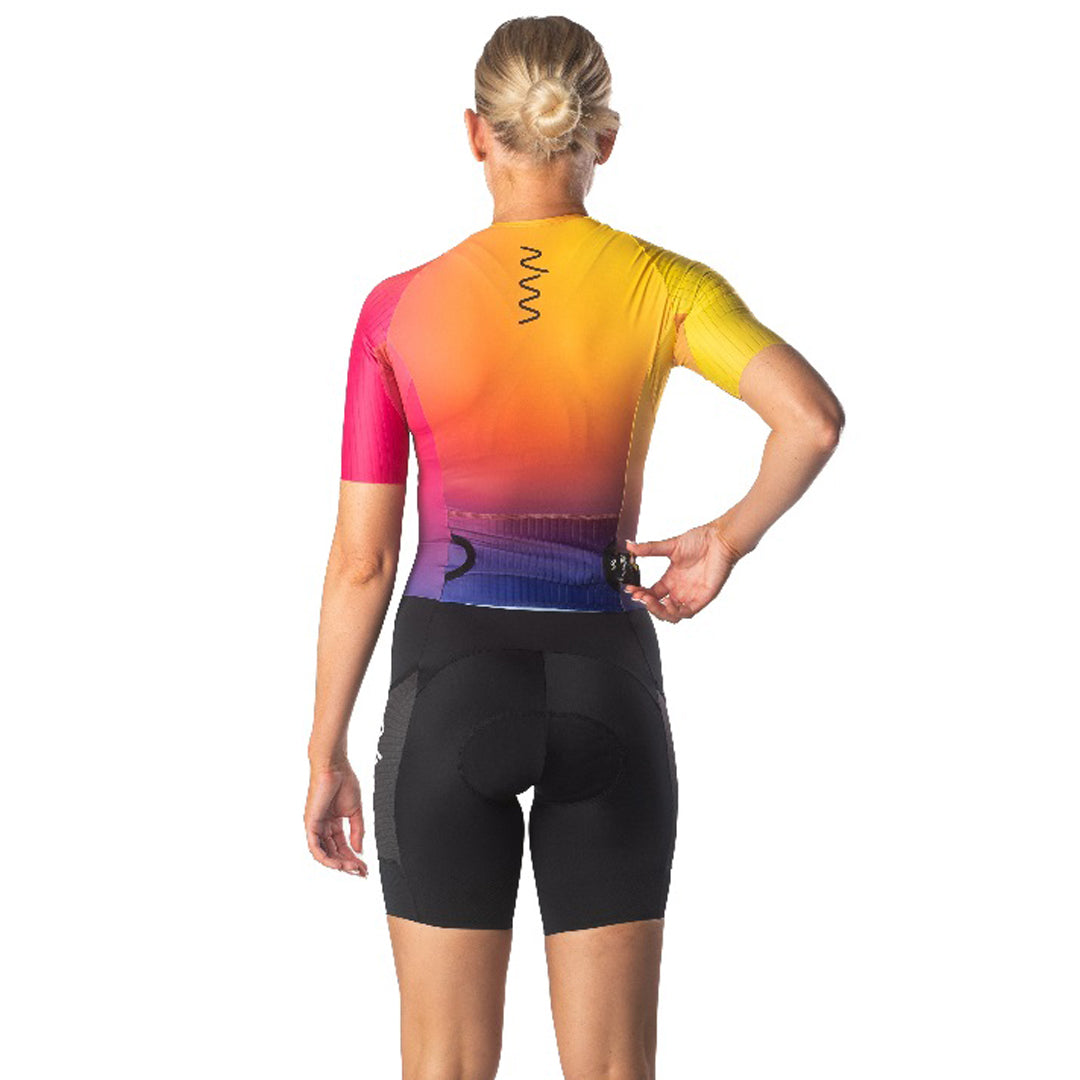 WYN republic - WC24 Hi Velocity X Triathlon Suit - Kona Sunset - Women's