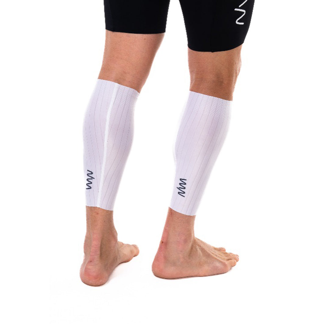 WYN republic - Aero Calf Sleeves - White - Unisex