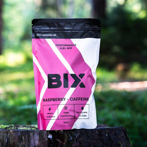 BIX - Performance Fuel Mix - 820g Bag - Raspberry-Caffeine