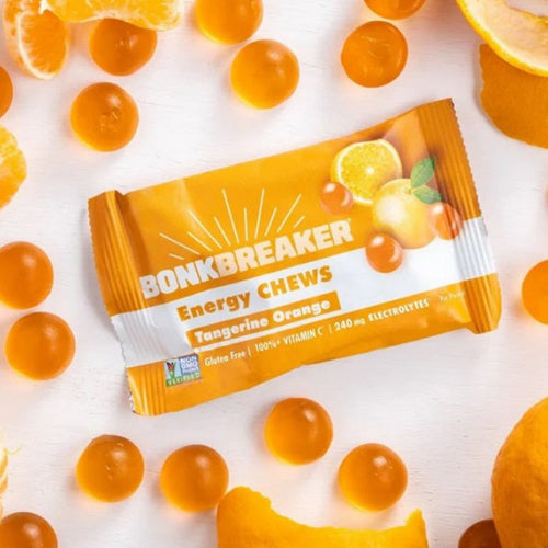 Bonk Breaker - Energy Chews - Tangerine Orange - BEST BEFORE MAY 2025