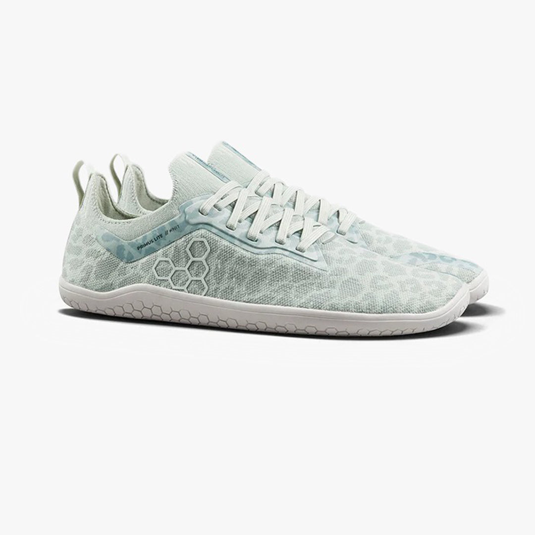 Vivobarefoot - Primus Lite Knit - Frosted Mint Leopard - Women's