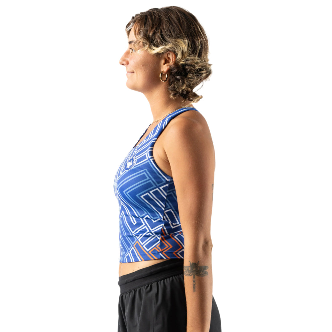 rabbit - Crusher Crop - World Marathon 2024 - Surf the Web - Women's