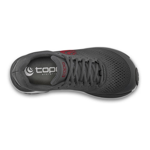 Topo Athletic - Ultraventure 3 - Grey/Red - Men's