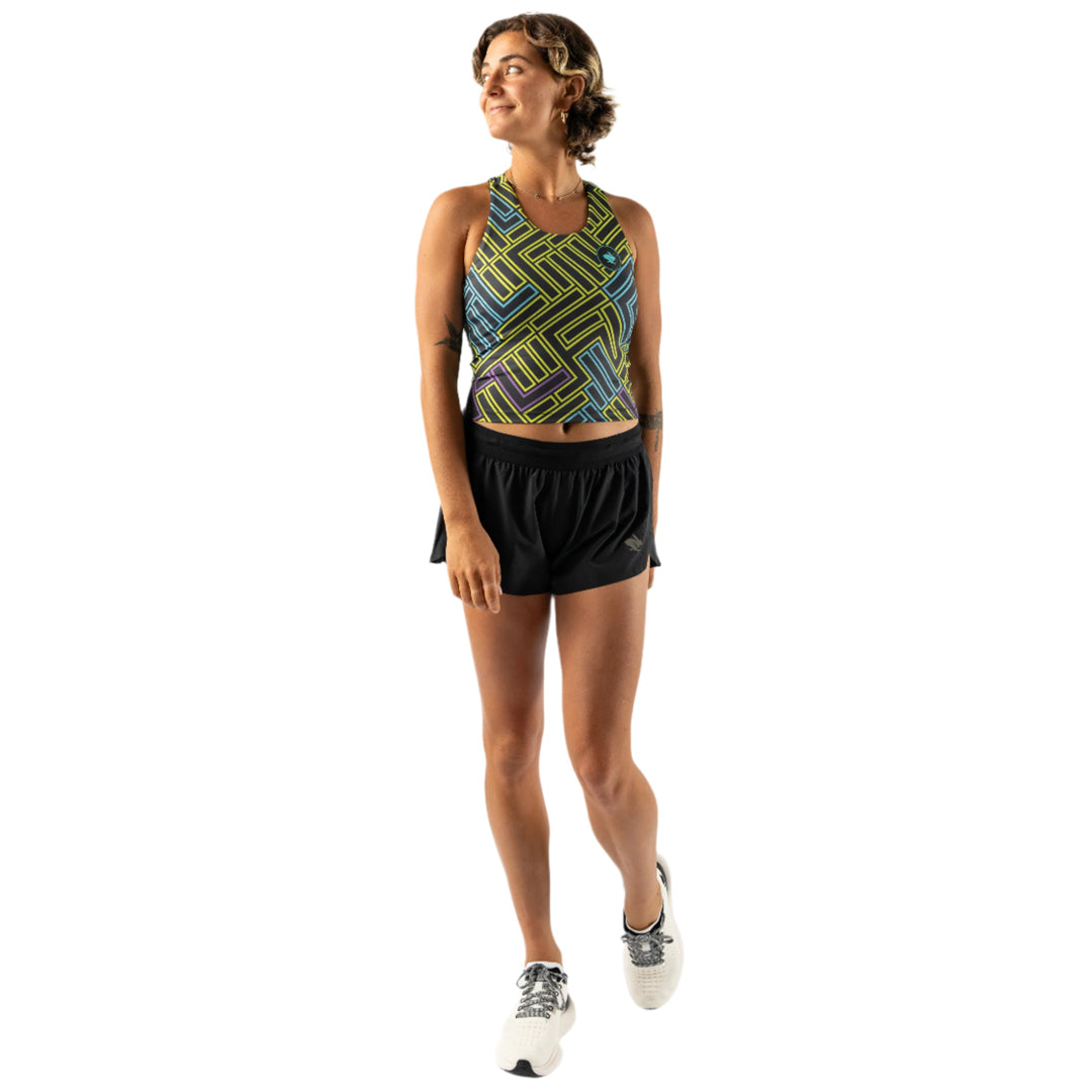 rabbit - Crusher Crop - World Marathon 2024 - Jet Set - Women's