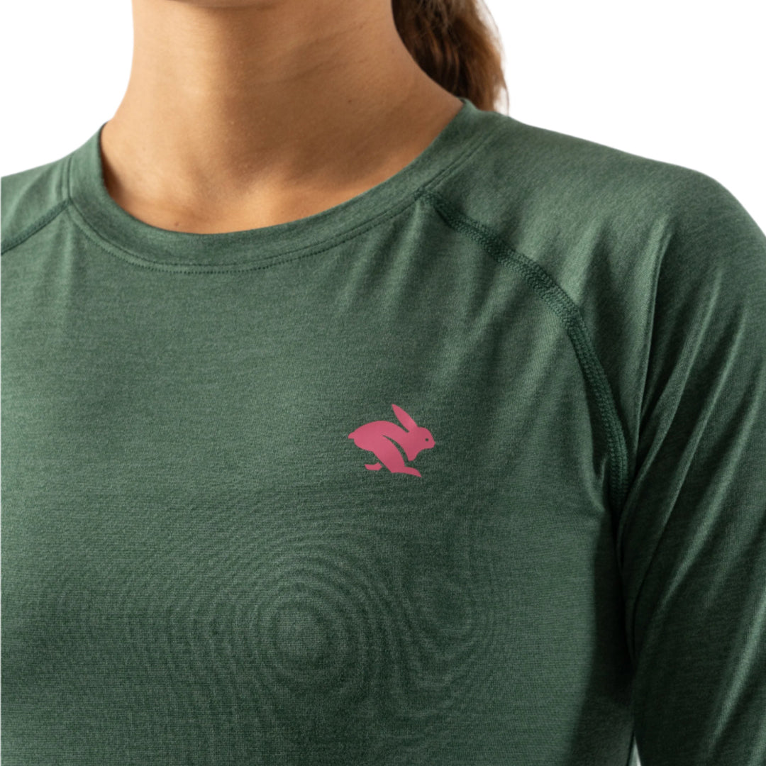 rabbit - EZ Tee LS - Dark Forest - Women's