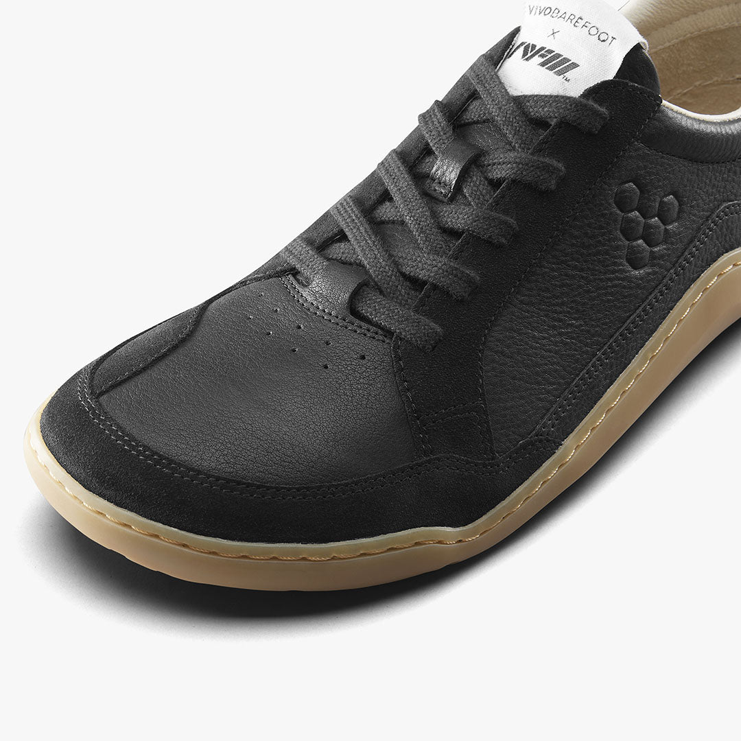 Vivobarefoot - Gobi II Sneaker Premium Leather - Raven - Men's