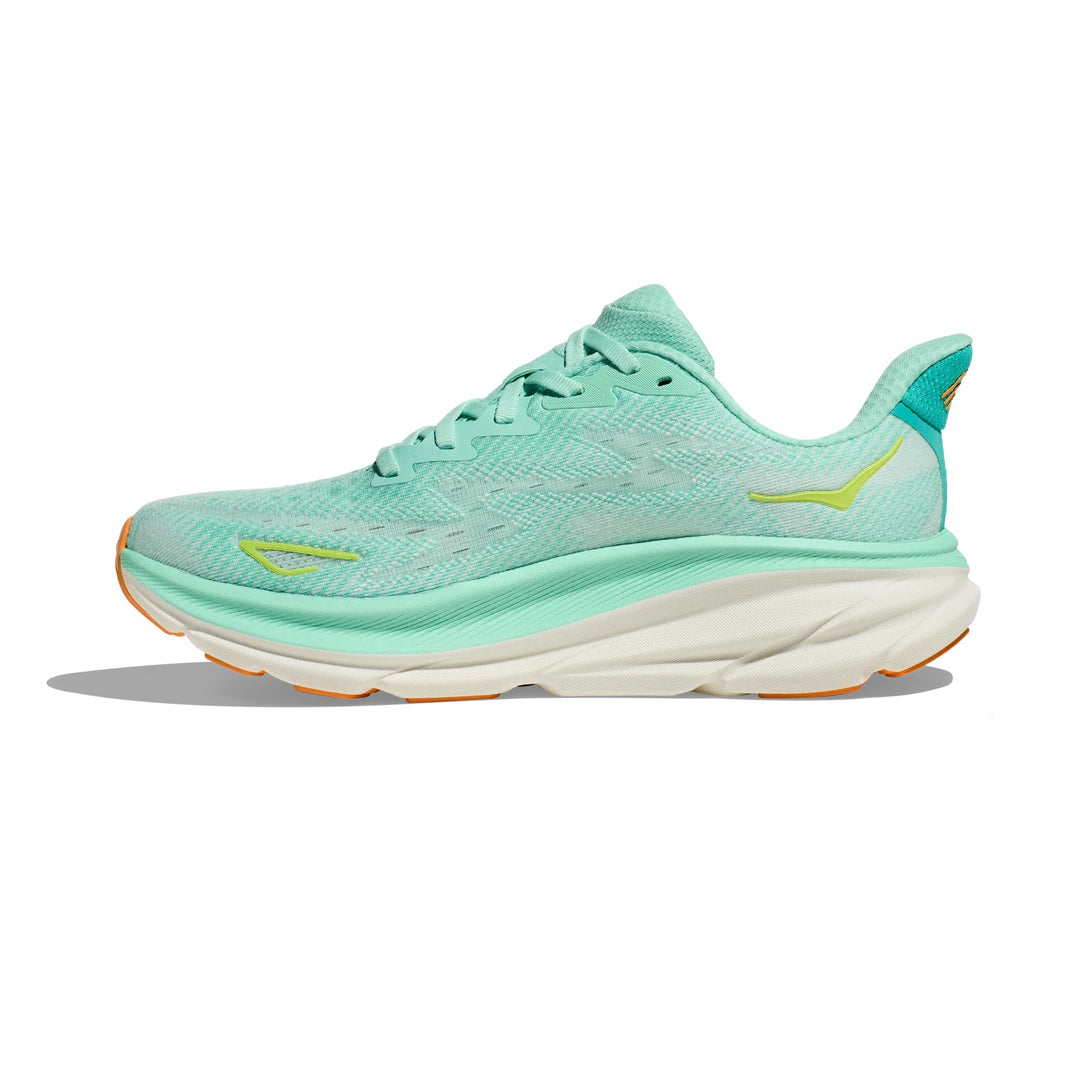 HOKA - Clifton 9 - Standard (B) - Sea Foam/Aqua Breeze - Women's