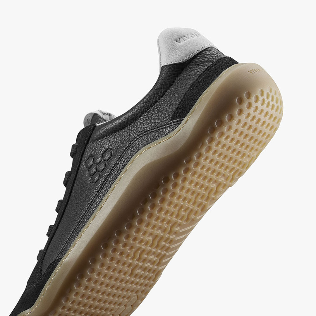 Vivobarefoot - Gobi II Sneaker Premium Leather - Raven - Men's