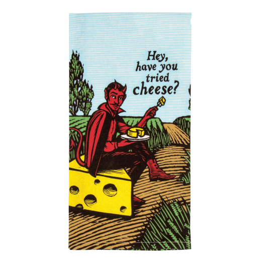 Blue Q - Dish Towel - Have You Tried Cheese