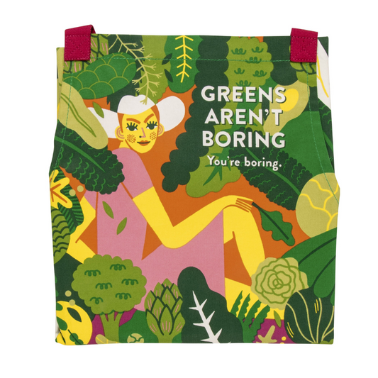 Blue Q - Apron - Greens Aren't Boring