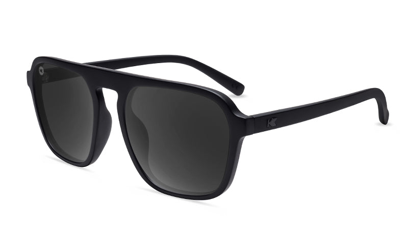 Knockaround - Pacific Palisades - Black on Black (Polarised)