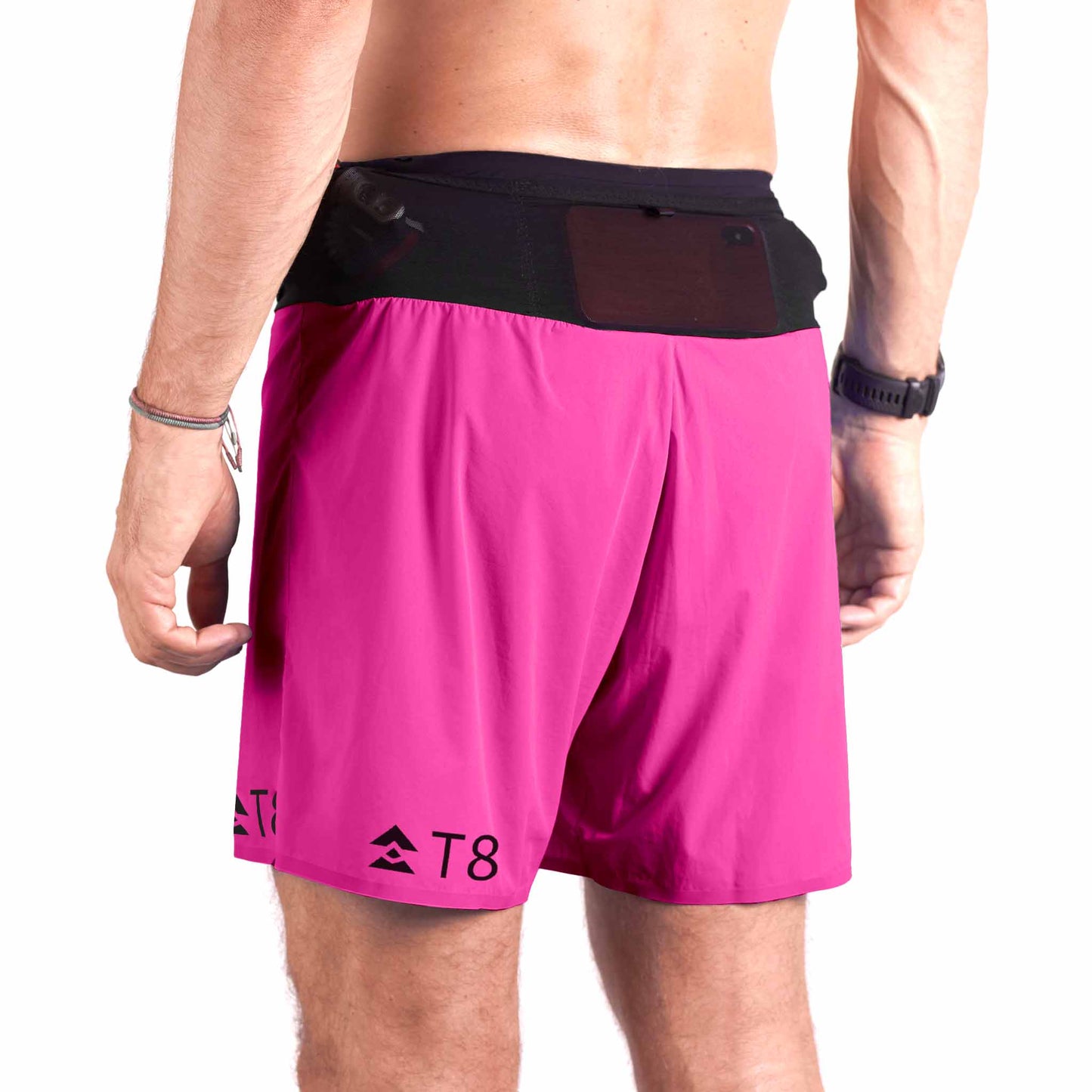 T8 - Sherpa Shorts V2 - Hot Pink - Men's