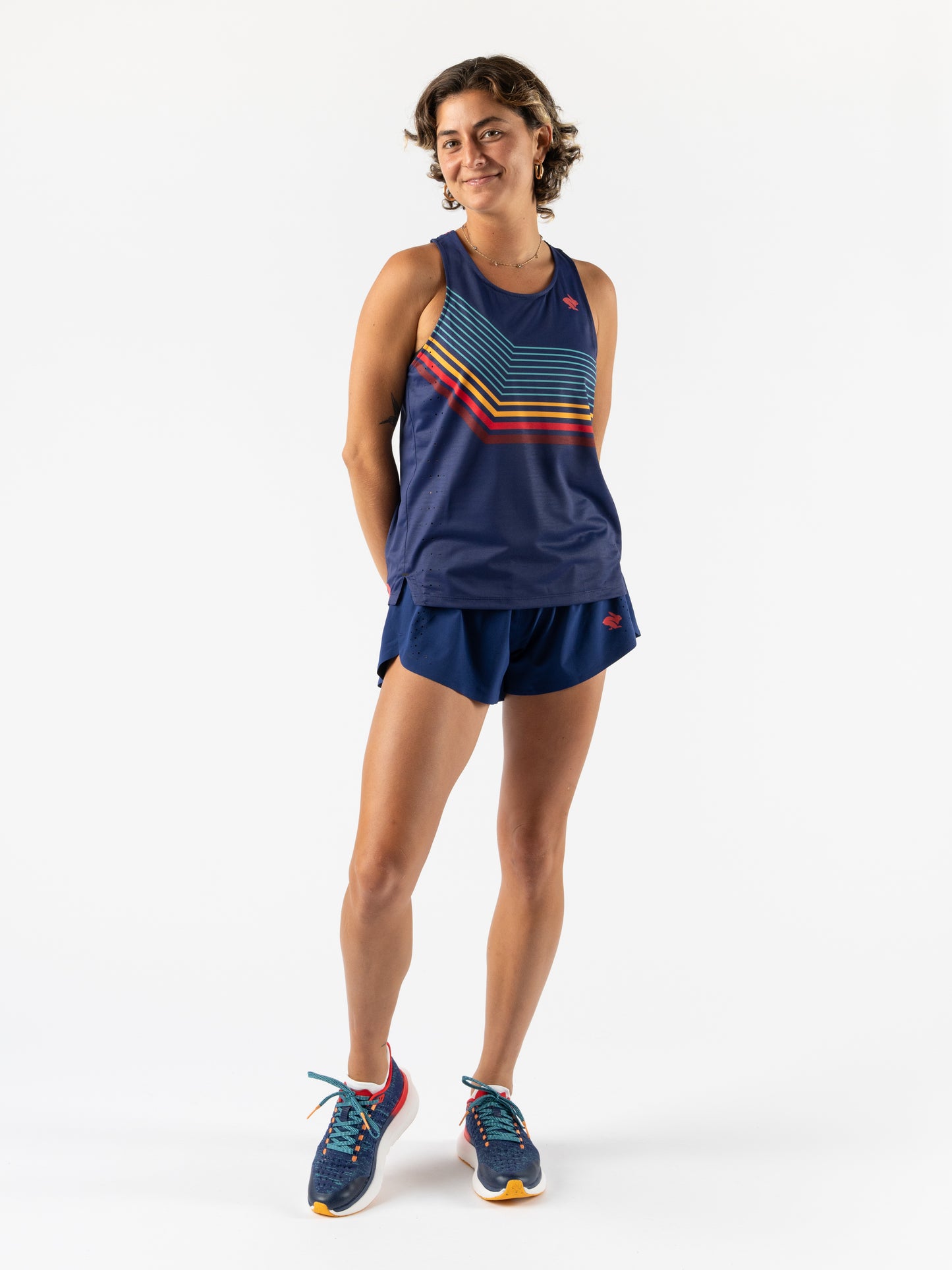 rabbit - Race Pace Tank - Beacon Blue Speed - Women's