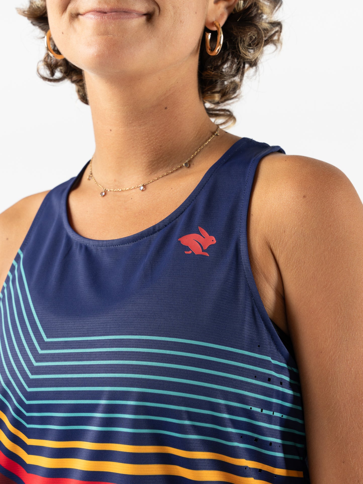 rabbit - Race Pace Tank - Beacon Blue Speed - Women's