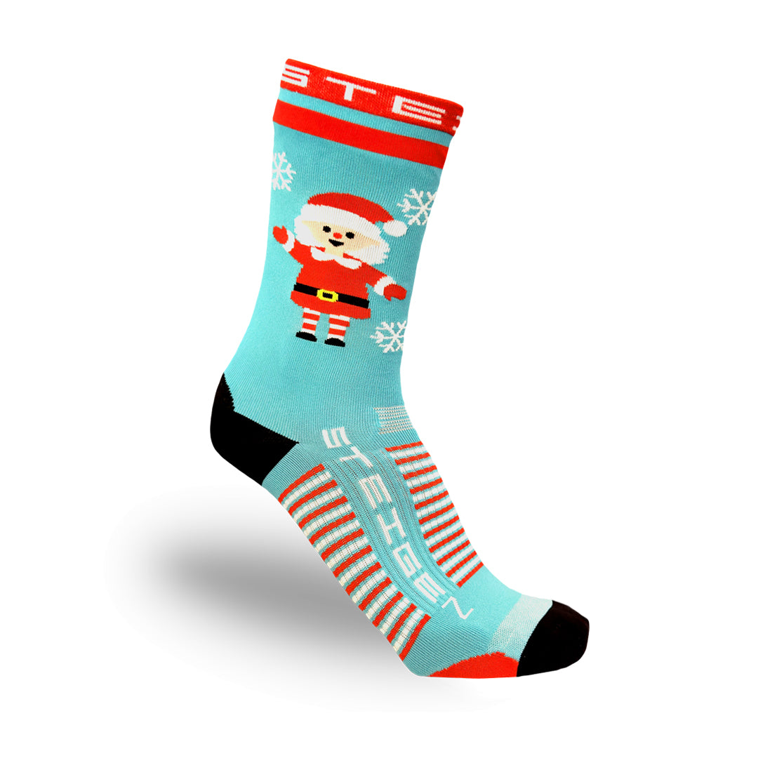 Steigen - 3/4 Length Running Socks - Christmas