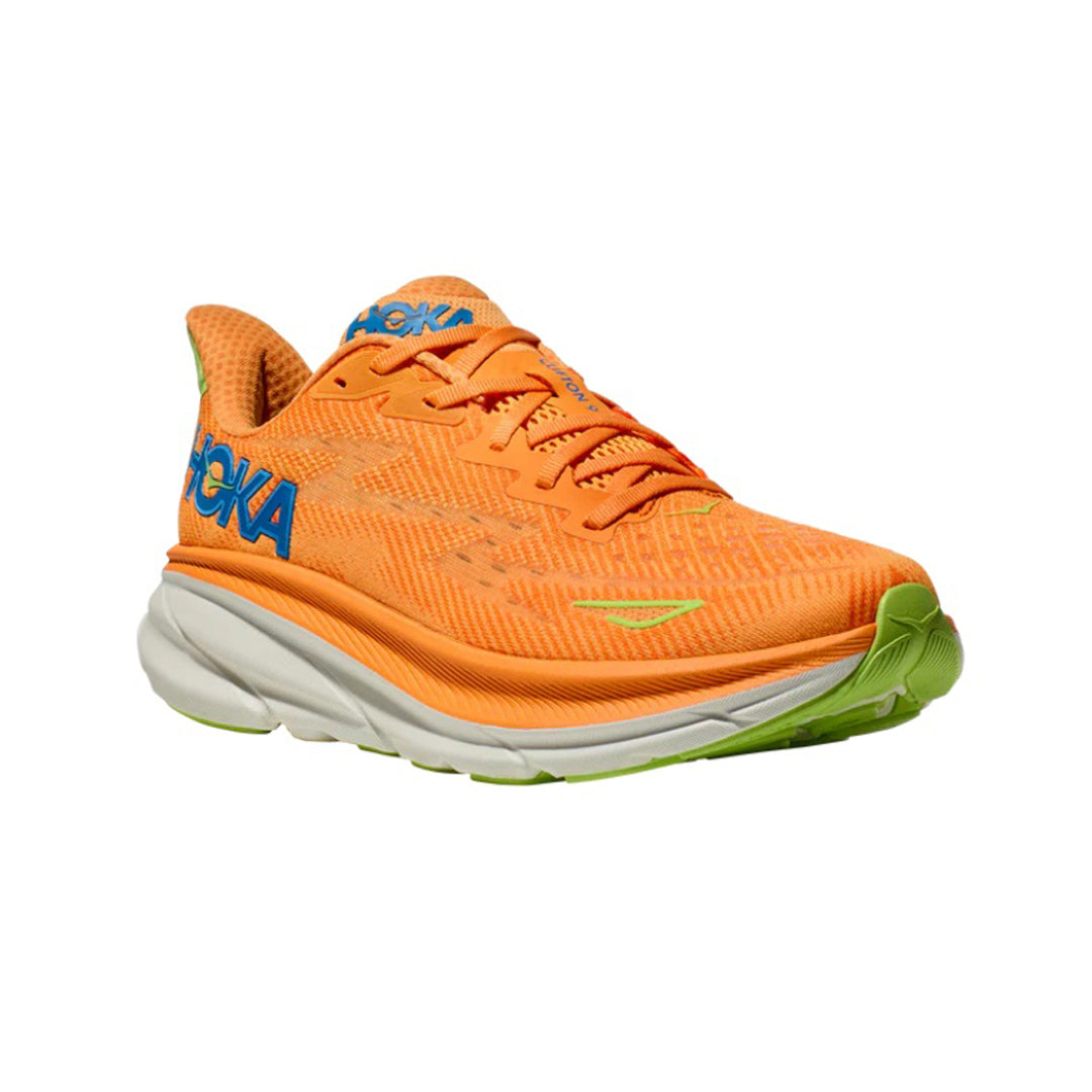 HOKA - Clifton 9 - Solar Flare/Lettuce - Men's