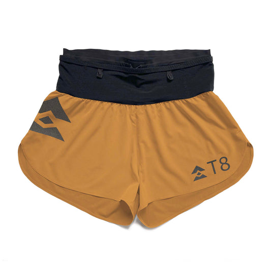 T8 - Sherpa Shorts V2 - Gold -  Limited Edition- Women's