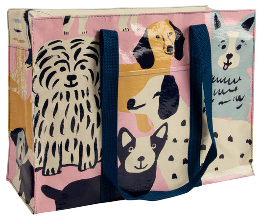 Blue Q - Shoulder Tote - Happy Dogs