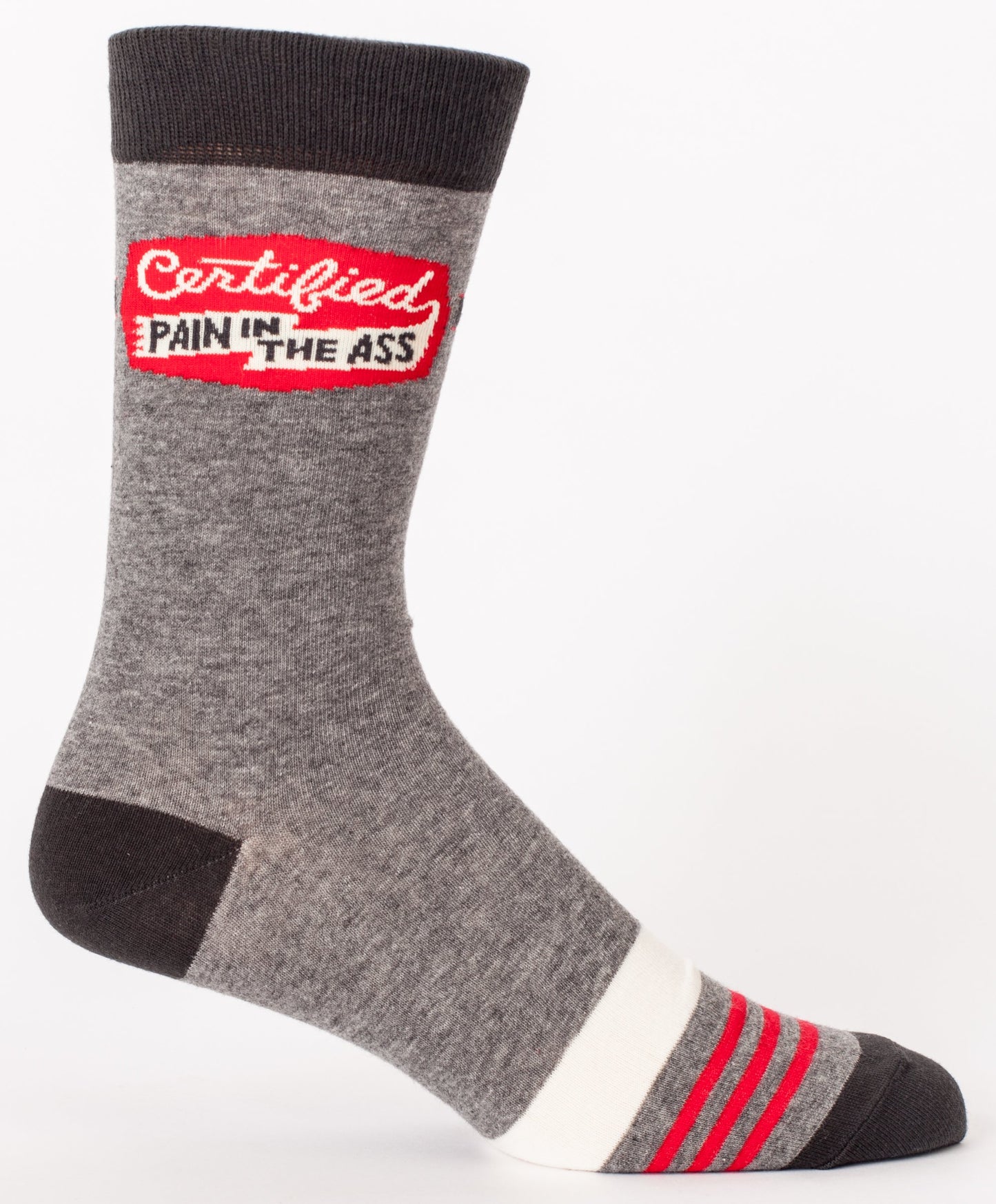 Blue Q - Men's Crew Socks - Certified Pain in the Axx