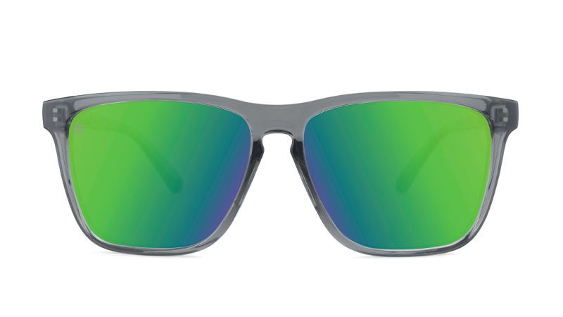 Knockaround - Fast Lanes Sport - Clear Gray / Green Moonshine (Polarised)